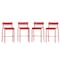 Flash Furniture Red All-Weather Steel Bar Stool, 4PK 4-XU-CH-10318-B-RED-GG - alternate 10
